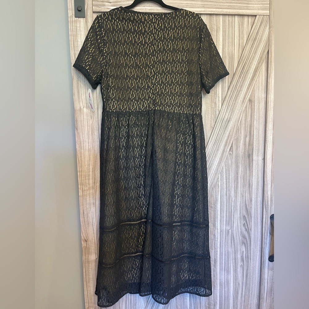 NWT Black Lace Boutique Dress - Picture 3 of 4